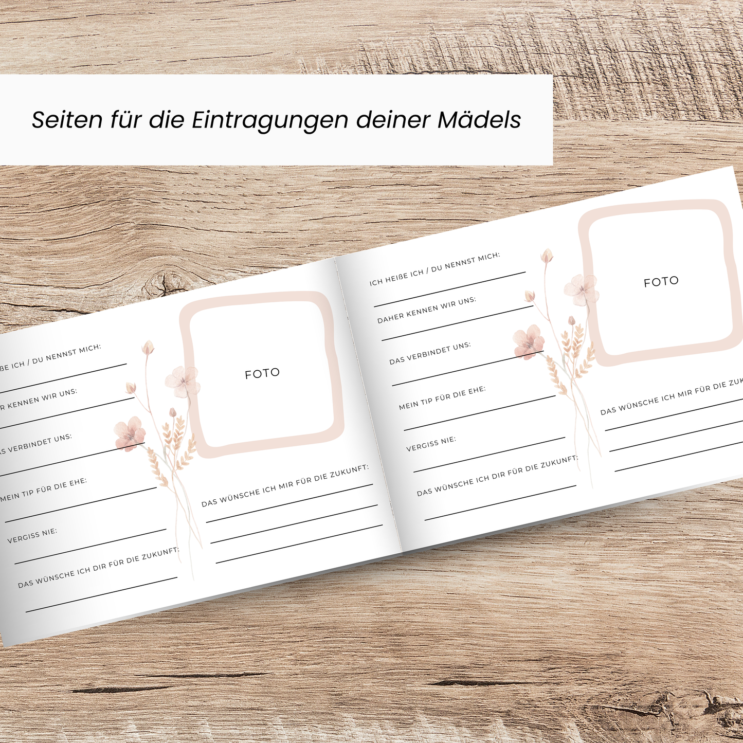 JGA Buch | JGA Erinnerungsbuch | JGA Mädels Album