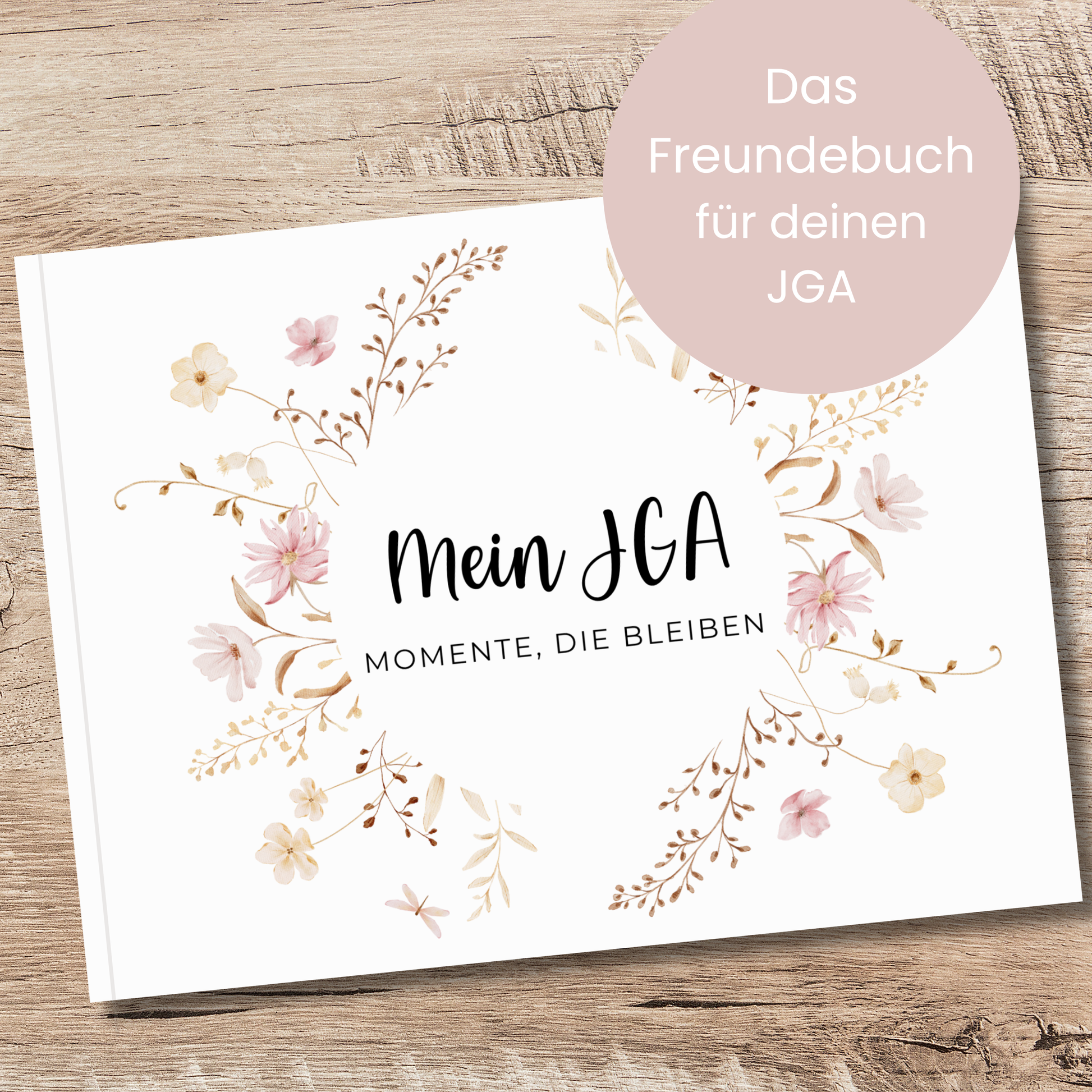 Mein JGA | Gästebuch Album für den Junggesellenabschied